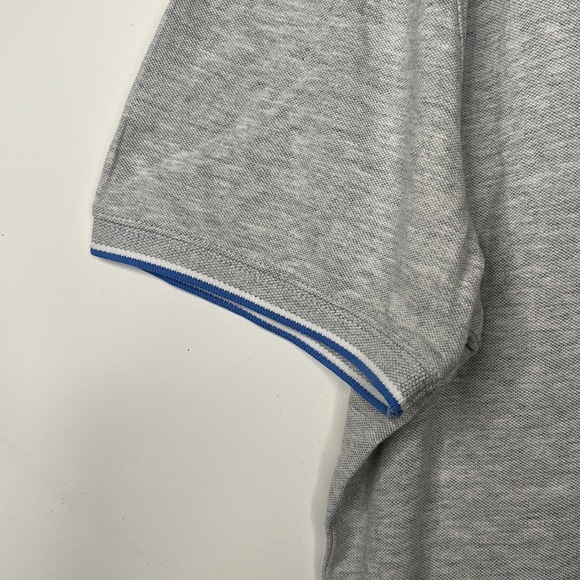 Rodd & Gunn Sports Fit Polo Shortsleeved Shirt Mens Size XL Gray and Light Blue - Picture 7 of 7